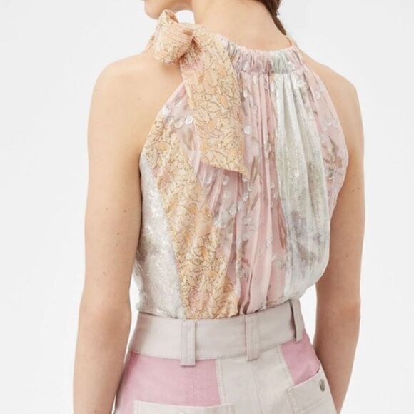 Rebecca Taylor Sleeveless Daffodil Tank Size medium - Picture 7 of 16